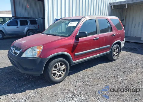 2002 Honda Cr-V Lx из США, поврежденный, VIN JHLRD68402C012207